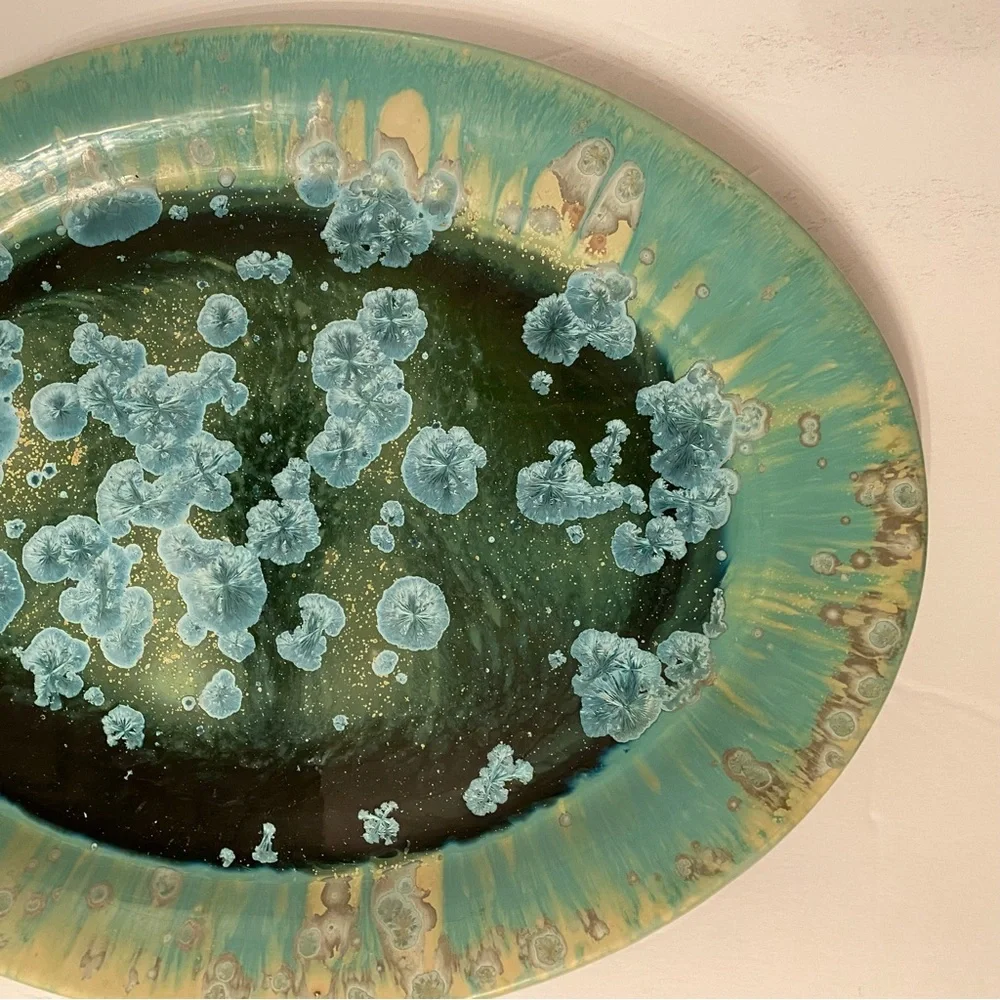 Edgecomb Potters crystalline serveware